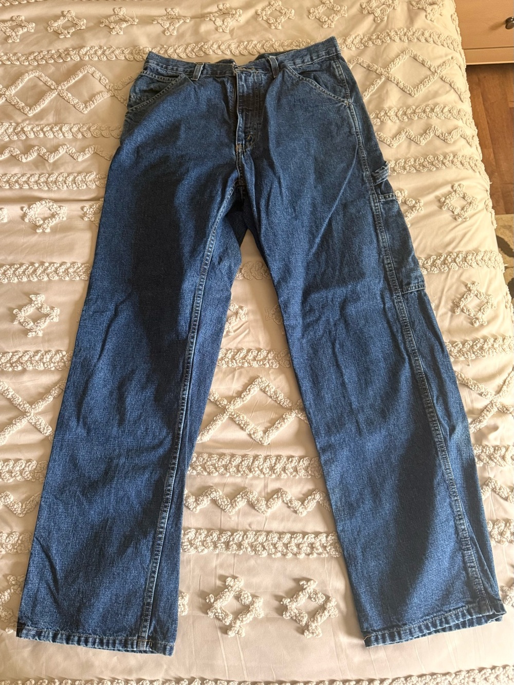 Nautica Men's Relaxed Blue Denim Jeans